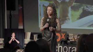 The Power of Starting Over (with ASL) | Megan Militello | TEDxAnchorage