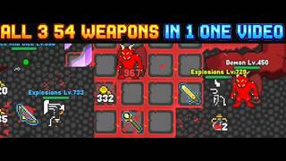 Rucoy online - all 3 54 weapon drops on video