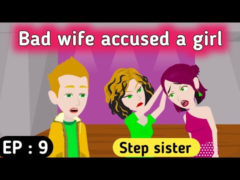 Step sister part 9 | English story | Learn English | Animated stories | Sunshine English