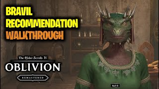 Bravil Recommendation Walkthrough | Elder Scrolls 4 Oblivion Remastered