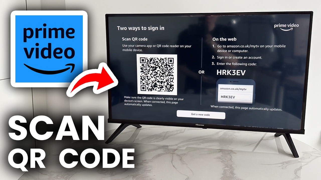 How To Scan QR Code On Prime Video - Full Guide - YouTube