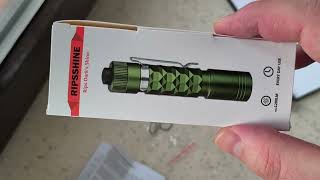 Review Ripsshine EL1 — EDC flashlight for 14500/АА with 1200lm from XPL