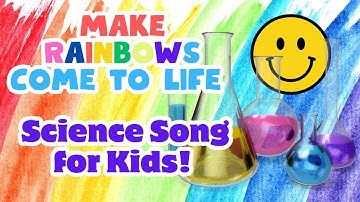 Sing Along and Grow a Rainbow! Easy Science for Kids | Science Meets Art | Experiments at Home #kids
