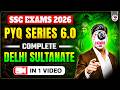 DELHI SULTANATE | SSC GK PYQ SERIES 6.0 | MEDIEVAL HISTORY LEC-1 | BY PARMAR SSC
