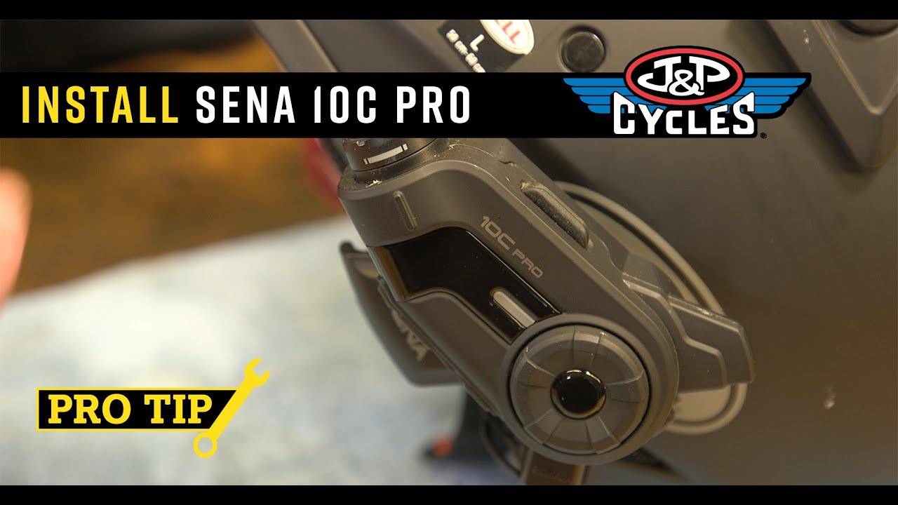 Sena 10c Pro Install : Pro tip - YouTube