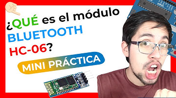 🆕 ¿Qué es el MÓDULO bluetooth HC-06? | MANDA y RECIBE DATOS entre un Arduino y un Android SMARTPHONE