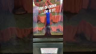 Is the Splash Mountain Pressed Penny machine out of order or not splashmountain disneyland