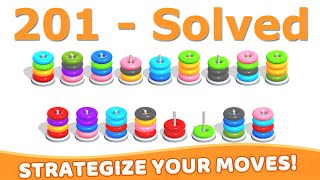 Color Hoop Stack - Level 201