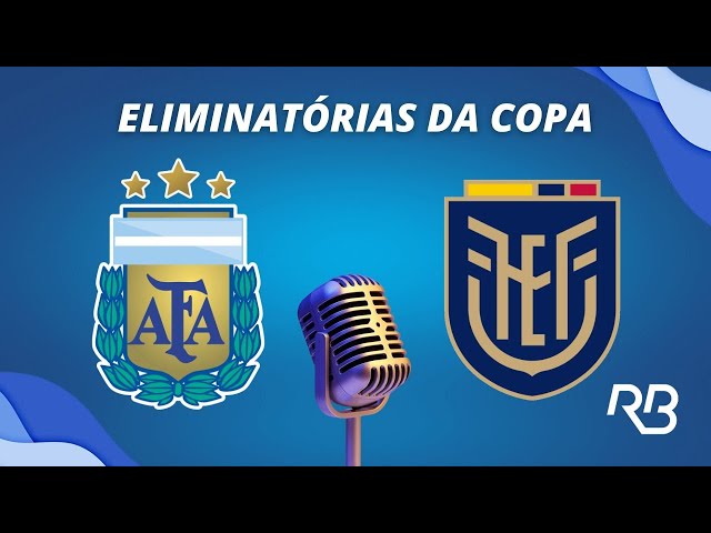 Argentina x Equador: onde assistir ao vivo o jogo hoje (07/09) pelas  eliminatórias da Copa do Mundo, Futebol