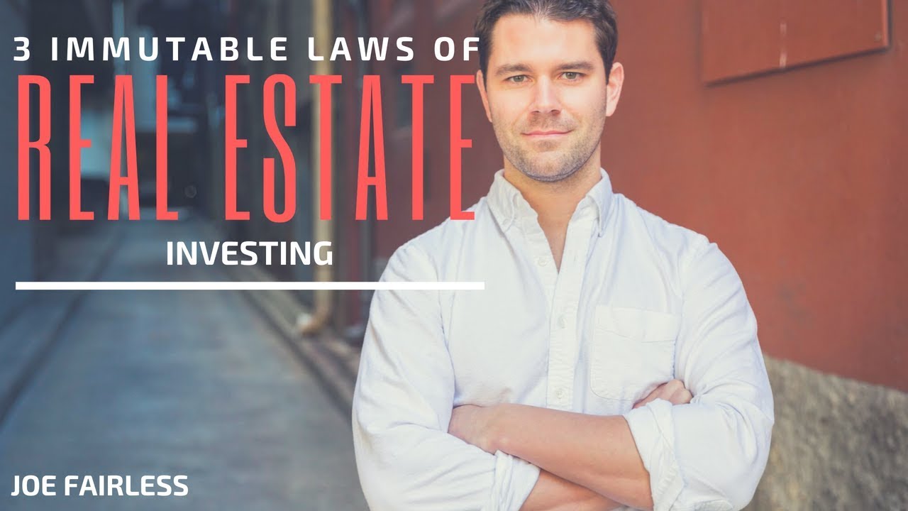 The Three Immutable Laws Of Real Estate Investing Apartment