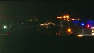 One charged in crash, shooting on I20/59