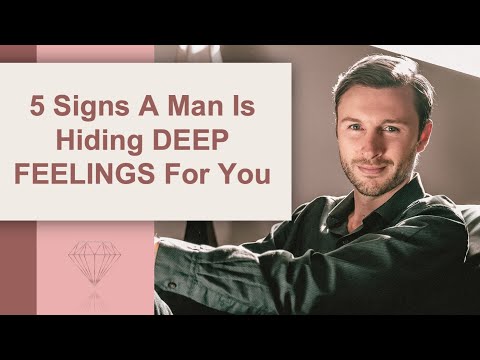 5 Signs A Man Is Hiding Deep Feelings For You