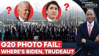 Social Media Explodes After Biden, Trudeau, Meloni Miss G20 Picture | Firstpost America