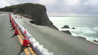Public convoys now available on Hwy 1 as repairs continue following road collapse in Monterey Co. by ABC7 News Bay Area 1,315 views 1 day ago 44 seconds