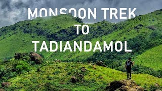 Tadiandamol Trek in Monsoon | Kodagu | Western Ghats | Sakre Vlogs