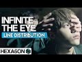 Infinite - The Eye Line Distribution (Color Coded)