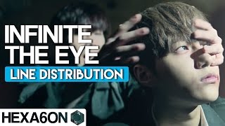 Video thumbnail of "Infinite - The Eye Line Distribution (Color Coded)"