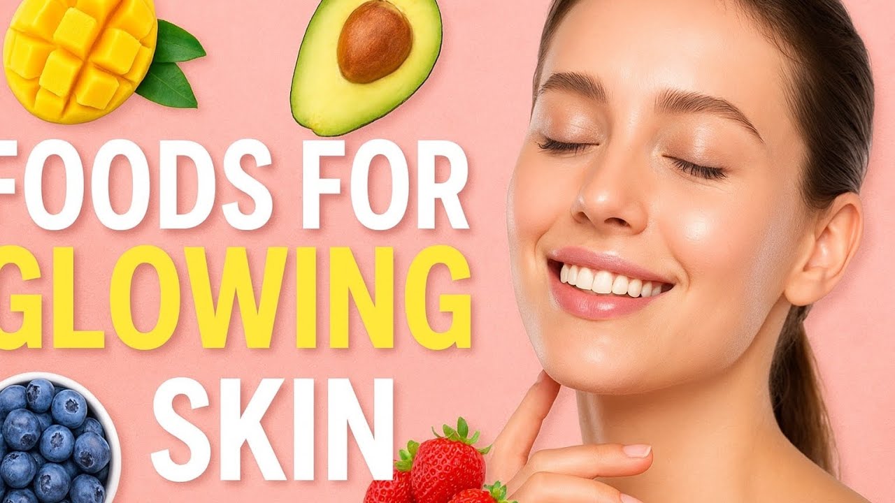 Best Foods for Glowing Skin Naturally | Eat for Radiant Skin - YouTube