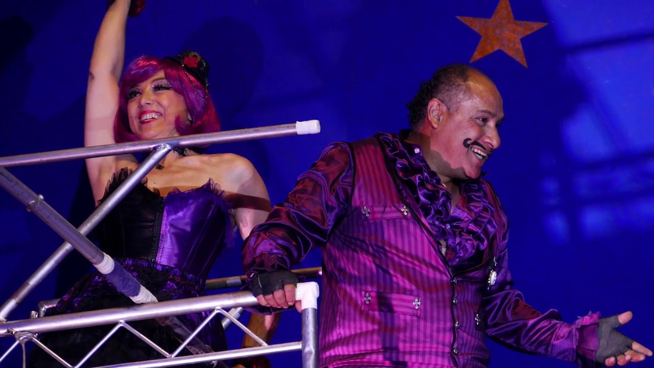 Julio Sanchez Highwire Act at Paulos Circus 2019