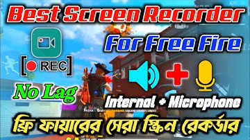 Best Screen Recorder For Free Fire Bangla | Best Screen Recording For Free Fire