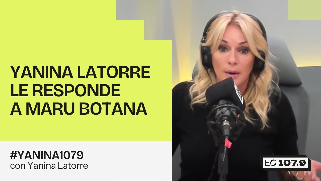 Yanina Latorre le responde a Maru Botana | 