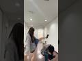 かなとの身長が高いのと、私の体が硬すぎて足上げるの大変でした…いや、しゃがむから身長は関係ないか！笑 #今日好き #ショートコント #カップル