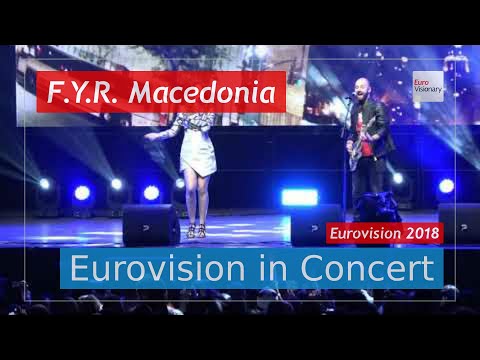 F.Y.R. Macedonia Eurovision 2018 Live: Eye Cue - Lost And Found - Eurovision in Concert