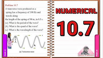 Numerical 10.7 | 10th Physics Chapter 10 numericals | smart syllabus #10th #physics #chapter10