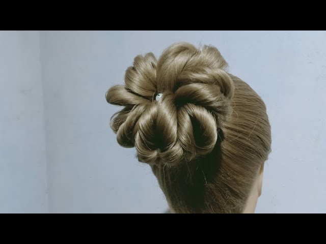 Easy and amazing juda hairstyle with bun | Hair Style Girl | Latest  Hairstyles for Party - YouTube