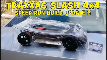 Traxxas Slash 4x4 Speed Run Build - Deltaplastik Jaguar Body - Hobbywing Max 6 & Surpass 3670 motor