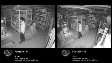 VIVOTEK FD8152V F2/F4 Lights Off, 15M IR Footage