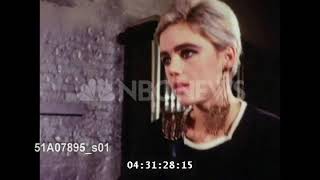 Edie Sedgwick and Andy Warhol in NBC Special: 'Hollywood on the Hudson'