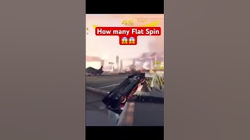 How many Flat Spin😱😱 #asphalt8 #gaming #games