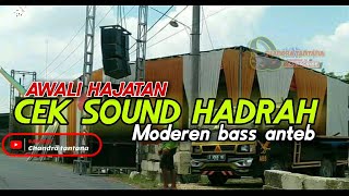 Cek sound hadroh moderen ‼️ Badsdramnya lebih tajam