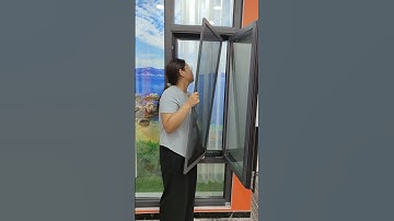 narrow outer installation inside open screen window, second disassembly hinge, disassembly convenien