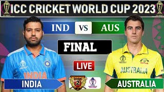 ?Live; India vs Australia Final World Cup Live Score & Commentary || IND vs AUS Live Score Today