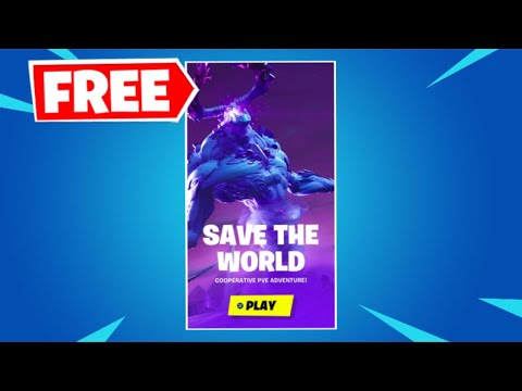 Video: Fortnite's Save The World-läge Går Inte Längre Gratis Att Spela I år