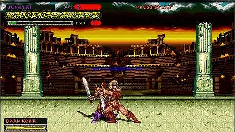 Weaponlord Project - Openbor Ultimate Barbaric game: Jen-Tai