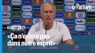 Hongrie-France : «Quand on fait du sport, on ne fait pas de politique», déclare Deschamps