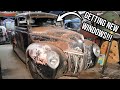 Full Window Glass Removal - 1939 Ford Forgotten Hot Rod