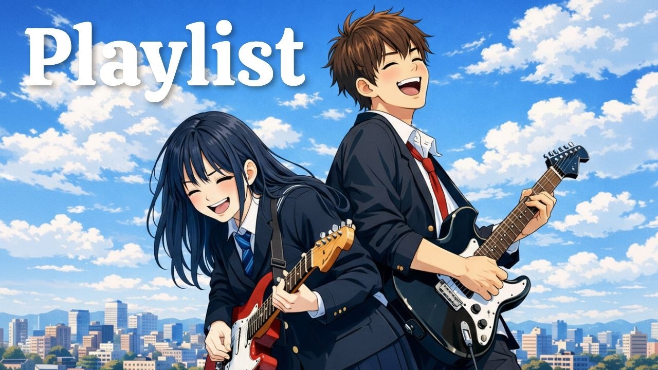 [𝐏𝐥𝐚𝐲𝐥𝐢𝐬𝐭] 귀가 즐거운 청량 밴드 사운드 J-POP 밴드 플리 🎧, 노동요🎵