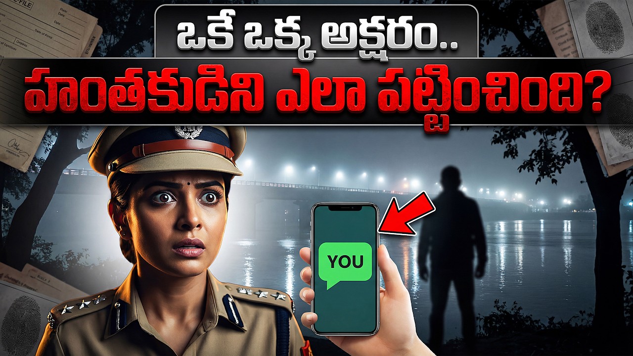 ఒకే ఒక్క అక్షరం.. హంతకుడిని ఎలా పట్టించింది? | The Shocking Ashwini Bidre Case