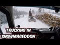 Trucking In Snowmageddon!