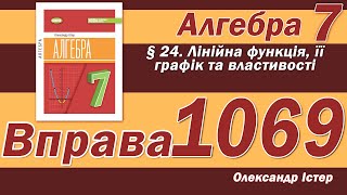 картинка: Істер Вправа 1069. Алгебра 7 клас