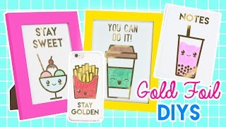 How to Make Gold Foil Phone Cases, Notebooks, and Prints!
FULL SUPPLY LIST: http://kawaiisweetworld.com/gold-foil-diys/
Today were making DIY Gold Foil Prints because who doesnt love gold shiny things? :D Enjoy, and make sure to share pictures of your treats on Facebook and Instagram with the hashtag #kawaiisweetworld!
♥ Website: http://kawaiisweetworld.com/
♥ Snapchat: @kawaiisweeteats
♥ Facebook: @kawaiisweeteats
♥ Instagram: @kawaiisweeteats
♥ Twitter: @kawaiisweeteats
♥ Channel: http://bit.ly/18keK04
Music courtesy of Nicolai Heidlas “Morning Sun” and “A Way For Me”
FTC: This video is not sponsored How to Make Gold Foil Phone Cases, Notebooks, and Prints!