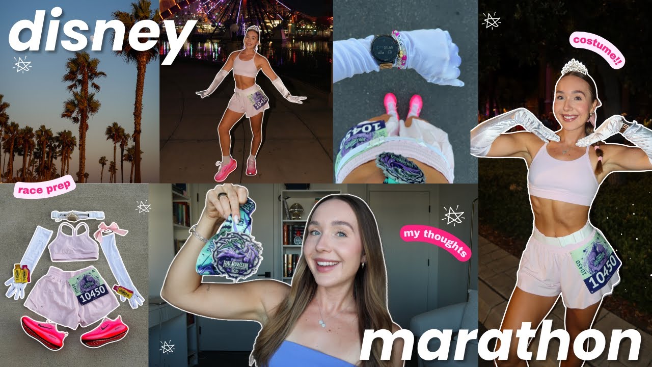 Running the DISNEYLAND HALF MARATHON | marathon prep series