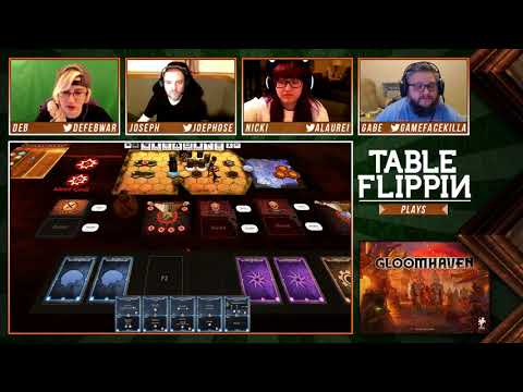 Gloomhaven -- Season 3, Ep 23, Part 1 -- Table Flippin' Board Games
