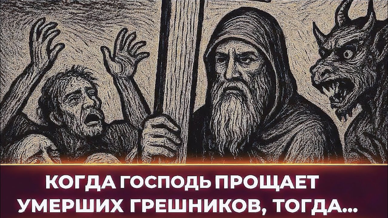 МОЛИТЕСЬ ЗА УМЕРШИХ! Когда Господь прощает умерших грешников, тогда их грехи не ложатся…