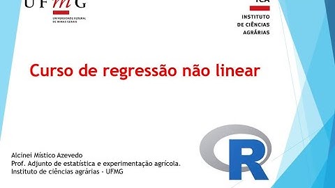 Curso de regressão não-linear: Apresentação