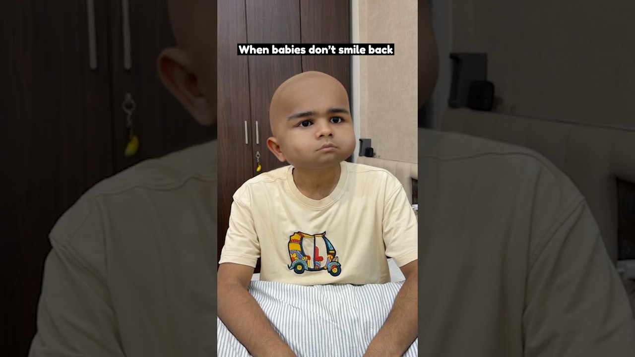 When babies don’t smile back | Manish Kharage #shorts